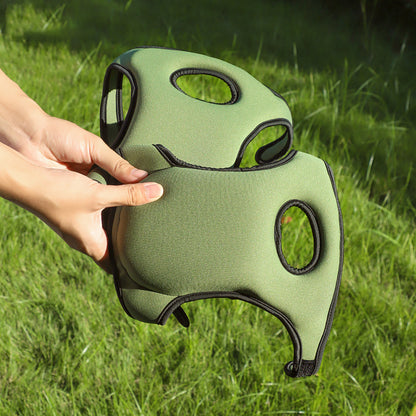 GifitoLuck 1 Pair of  Gardening Kneeler Pads, Super Thick Memory Foam Anti-Slip Adjustable Knee Protection, Thoughtful Gardening Gift for Mum, Nan or Partner for Mother’s Day