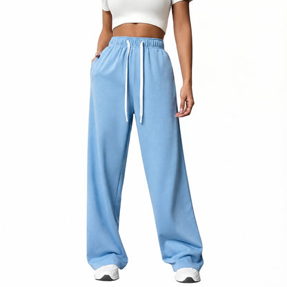 💝Last Day 69% OFF💝Women’s High-Waisted Sweatpants with Pockets – Jogger & Wide-Leg Casual Lounge Pants