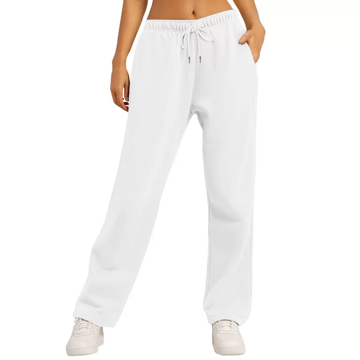 💝Last Day 69% OFF💝Women’s High-Waisted Sweatpants with Pockets – Jogger & Wide-Leg Casual Lounge Pants