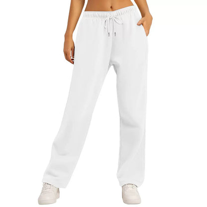 💝Last Day 69% OFF💝Women’s High-Waisted Sweatpants with Pockets – Jogger & Wide-Leg Casual Lounge Pants