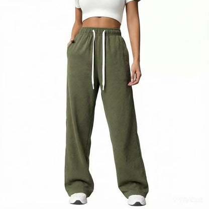 💝Last Day 69% OFF💝Women’s High-Waisted Sweatpants with Pockets – Jogger & Wide-Leg Casual Lounge Pants