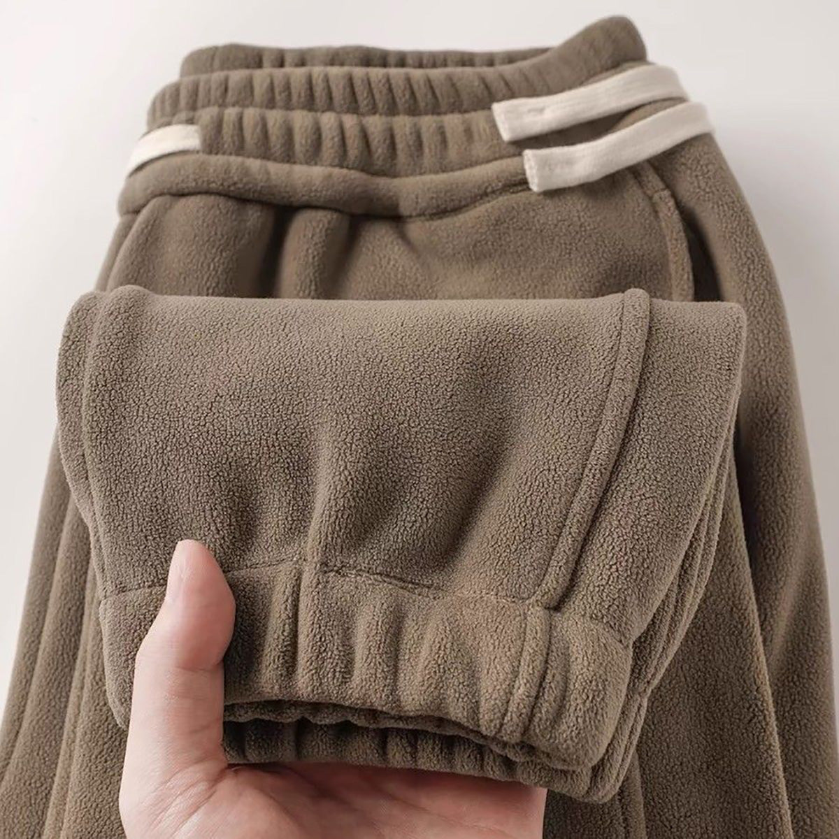 Women’s Thick Double-Sided Fleece Jogger Sweatpants