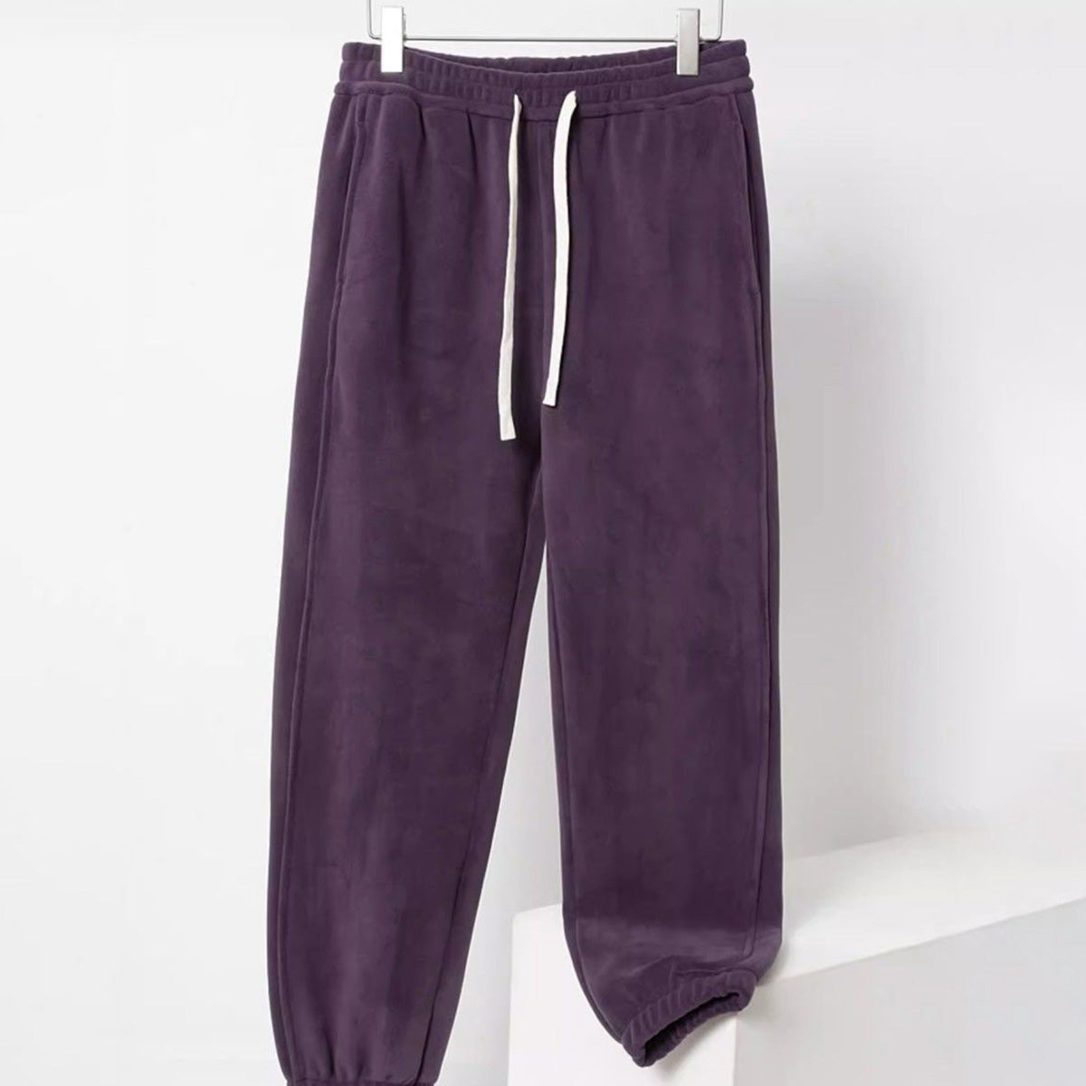 Women’s Thick Double-Sided Fleece Jogger Sweatpants