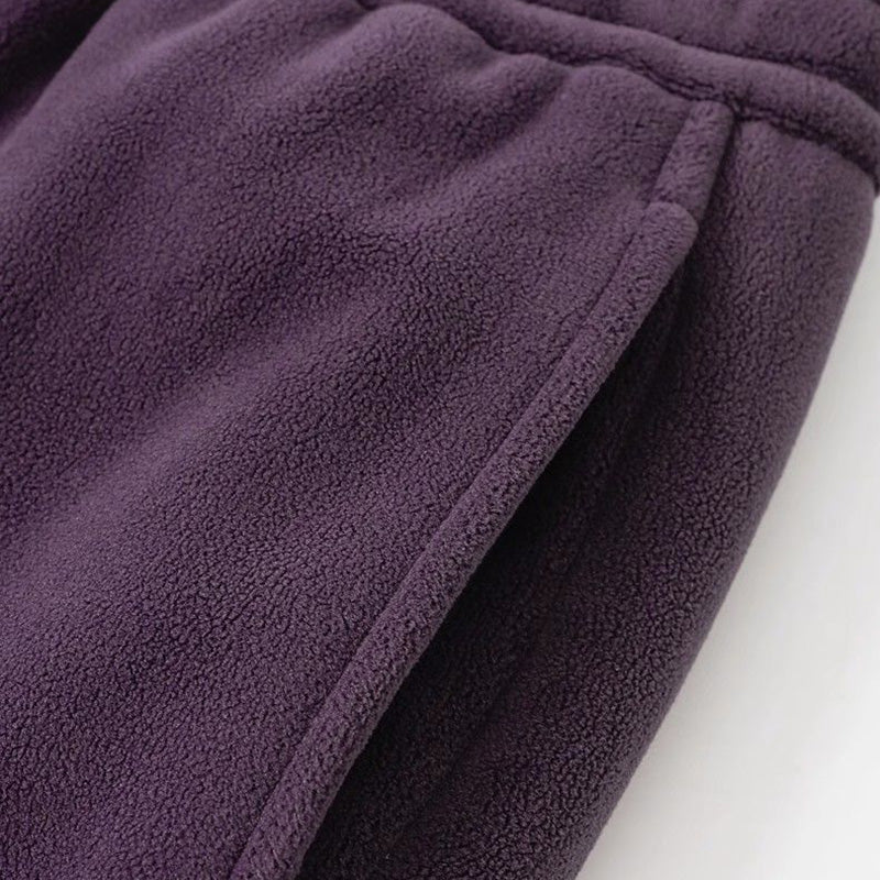 Women’s Thick Double-Sided Fleece Jogger Sweatpants