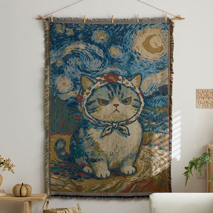 GifitoLuck Bohemian Sun Tapestry Wall Hanging Cotton Tassel Fabric Art Décor