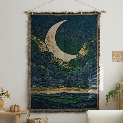 GifitoLuck Bohemian Sun Tapestry Wall Hanging Cotton Tassel Fabric Art Décor