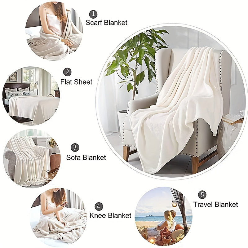GiftoLuck “I Am a Child of God”  Flannel Throw Blanket Gift for Faith