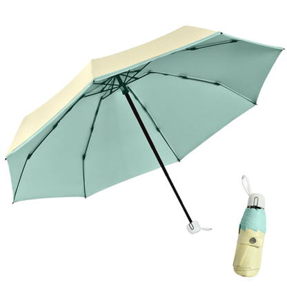 Pastel Pocket Mini Umbrella 8-Rib Frame UPF50+