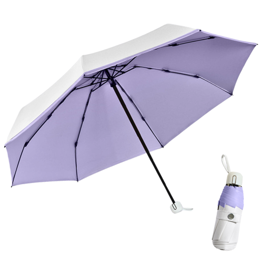 Pastel Pocket Mini Umbrella 8-Rib Frame UPF50+
