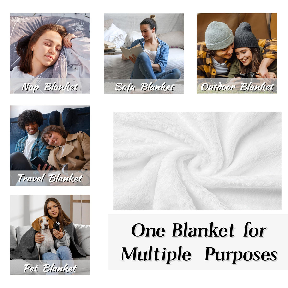 Aonana “To My Grammy” The Best Grandmother Flannel Blanket