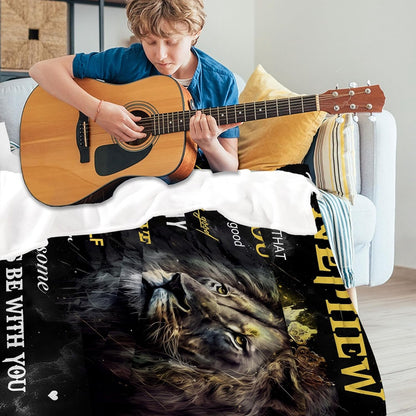 GiftoLuck “To My Nephew” World's Best Nephew Flannel Blanket