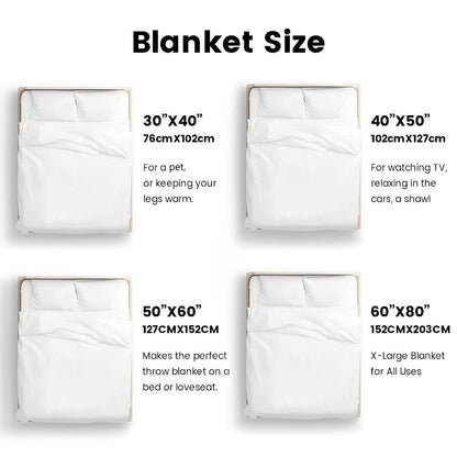 Aonana “To My Niece” Best Forever Flannel Blanket