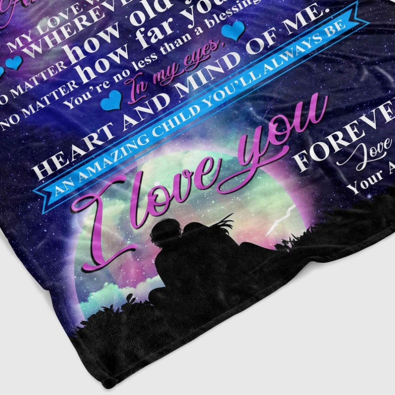 GiftoLuck “To My Niece” Inspirational Flannel Blanket