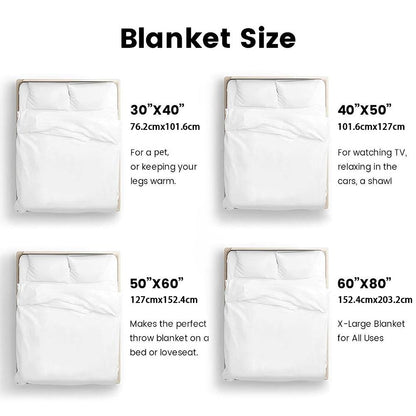 Aonana “To My Niece” Smart Wonderful Flannel Blanket