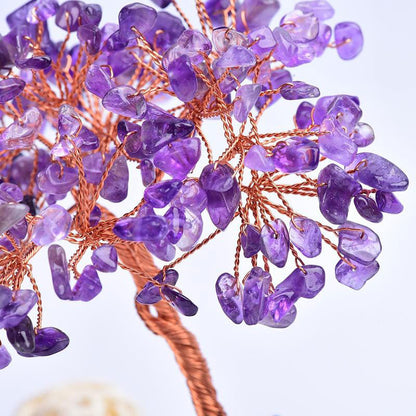 GiftoLuck Amethyst Orgone Meditation Feng Shui Tree Of Purification