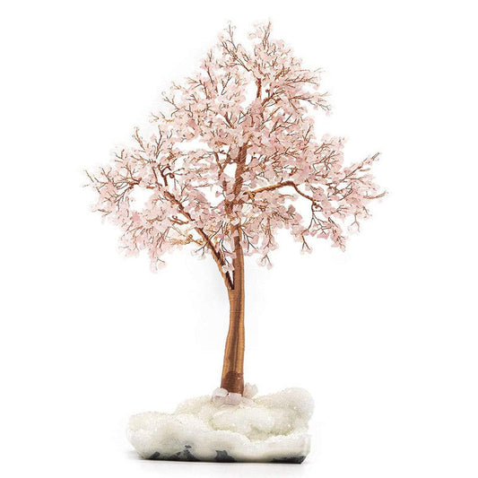 Giftoluck Radiate Love - Rose Quartz Feng Shui Tree